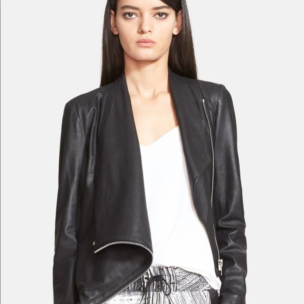 Helmut Lang leather jacket